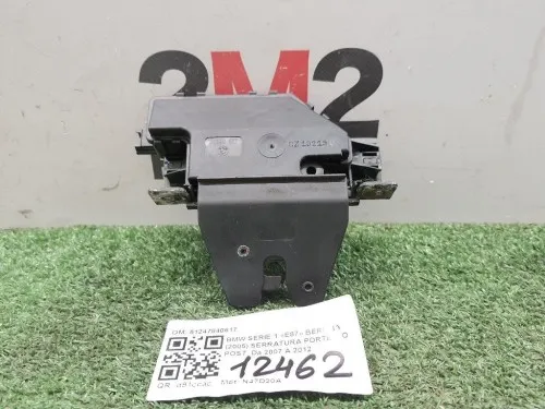 Serratura Portello POST 51247840617 Bmw Serie 1 E87 Berlina 2005