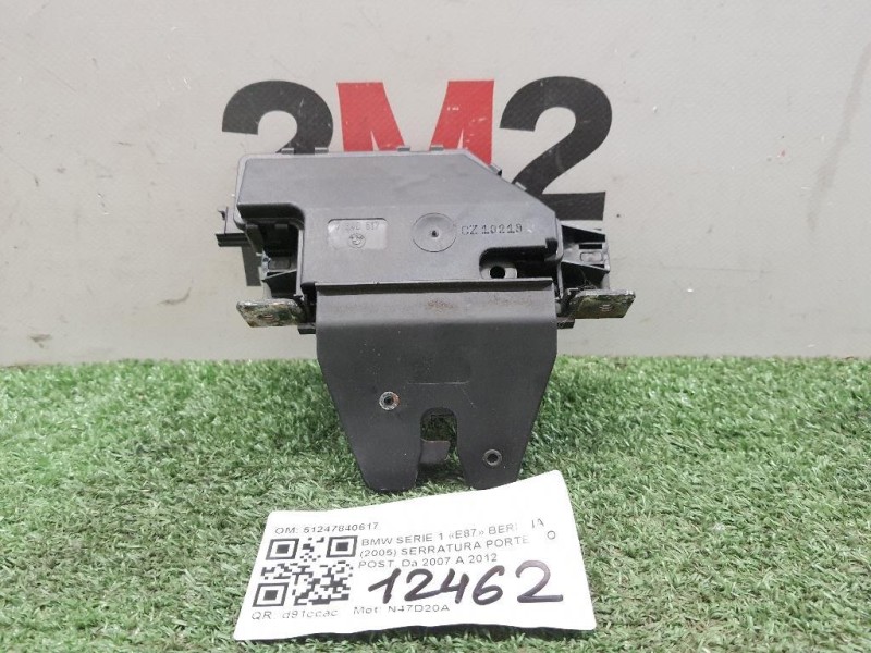 Serratura Portello POST 51247840617 Bmw Serie 1 E87 Berlina 2005