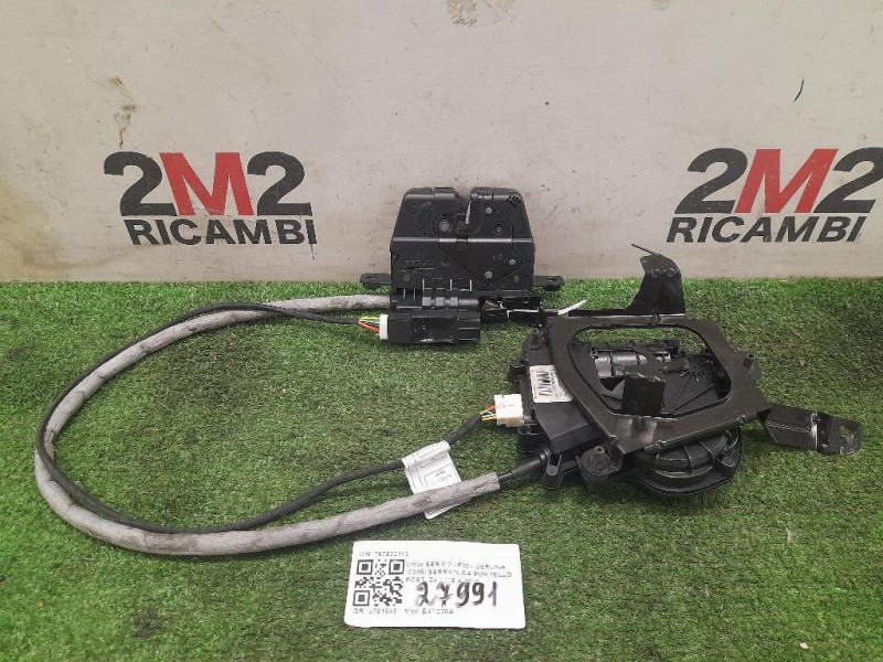Serratura Portello POST 767832113 Bmw Serie 3 F30 Berlina 2015