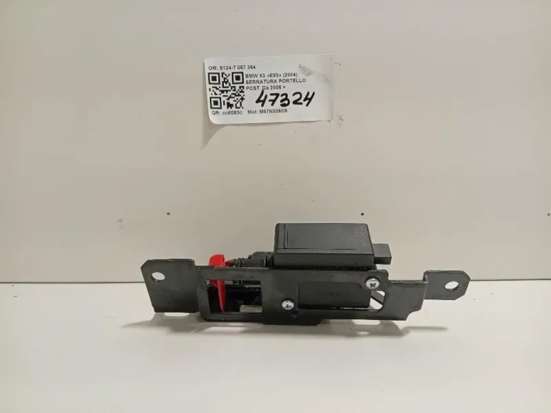 Serratura Portello POST 51247057364 Bmw X3 E83 2004