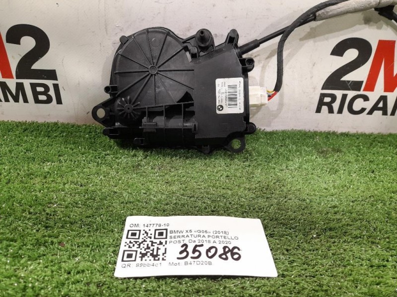 Serratura Portello POST 147778-10 Bmw X5 G05 2018