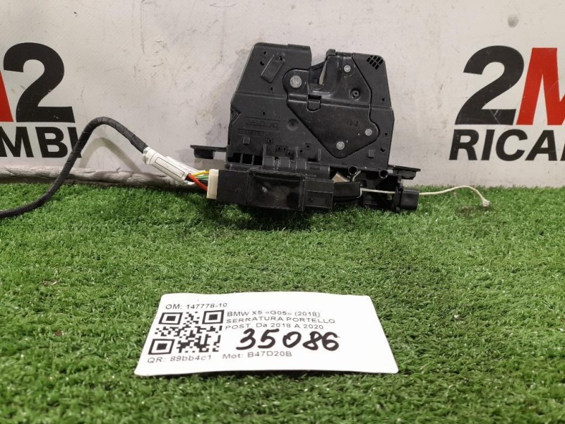 Serratura Portello POST 147778-10 Bmw X5 G05 2018