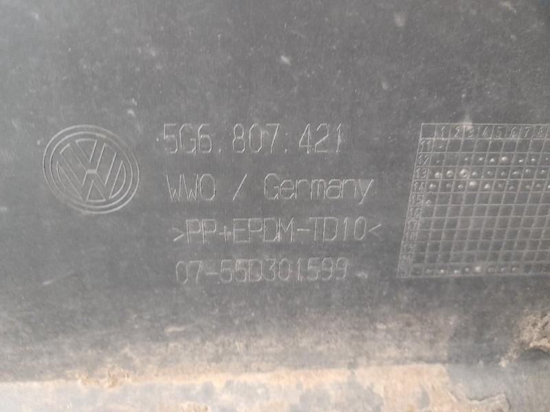 Paraurti POST 5G6807421 Volkswagen GOLF VII 2013