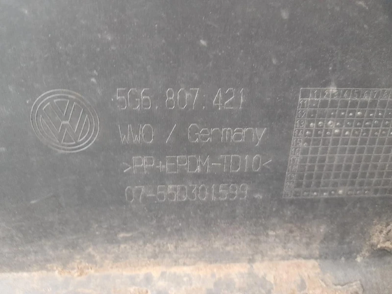 Paraurti POST 5G6807421 Volkswagen GOLF VII 2013