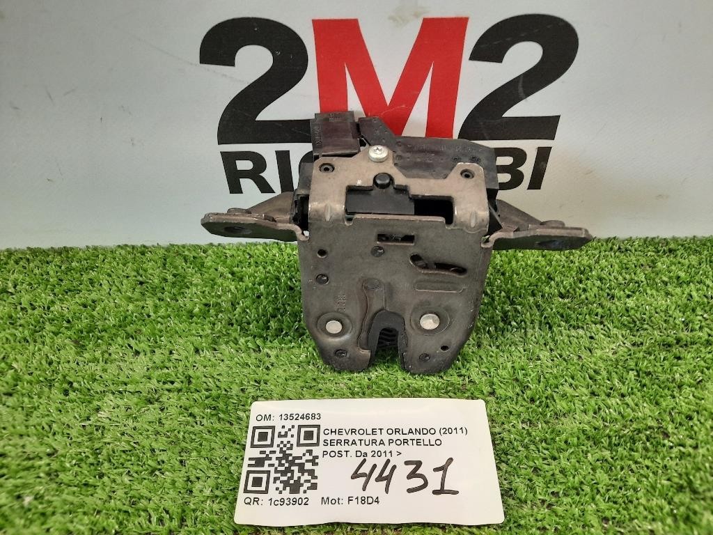 Serratura Portello POST 13524683 PORTELLONE POST Chevrolet Orlando 2011