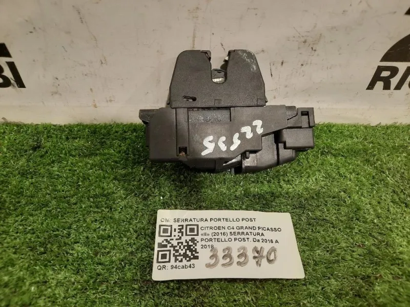 Serratura Portello POST 9804404180 Citroen C4 Grand Picasso II 2016
