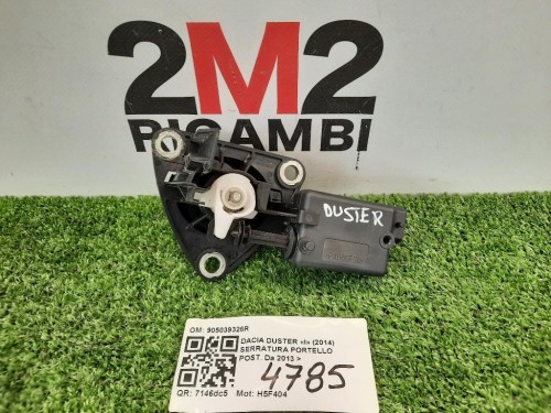 Serratura Portello POST 905039326R Dacia Duster I 2014