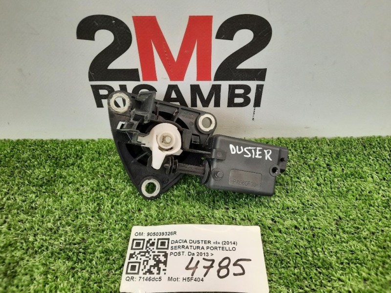 Serratura Portello POST 905039326R Dacia Duster I 2014
