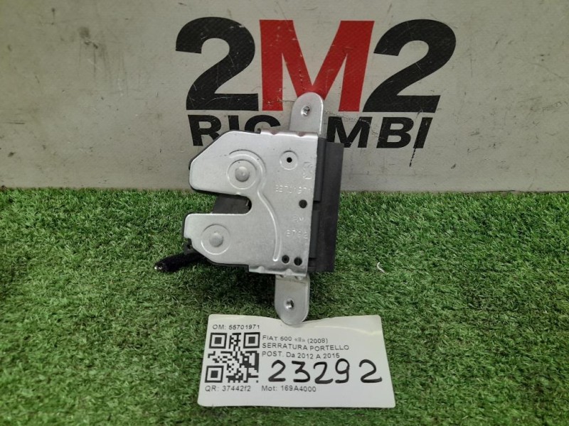 Serratura Portello POST 55701971 Fiat 500 II 2008