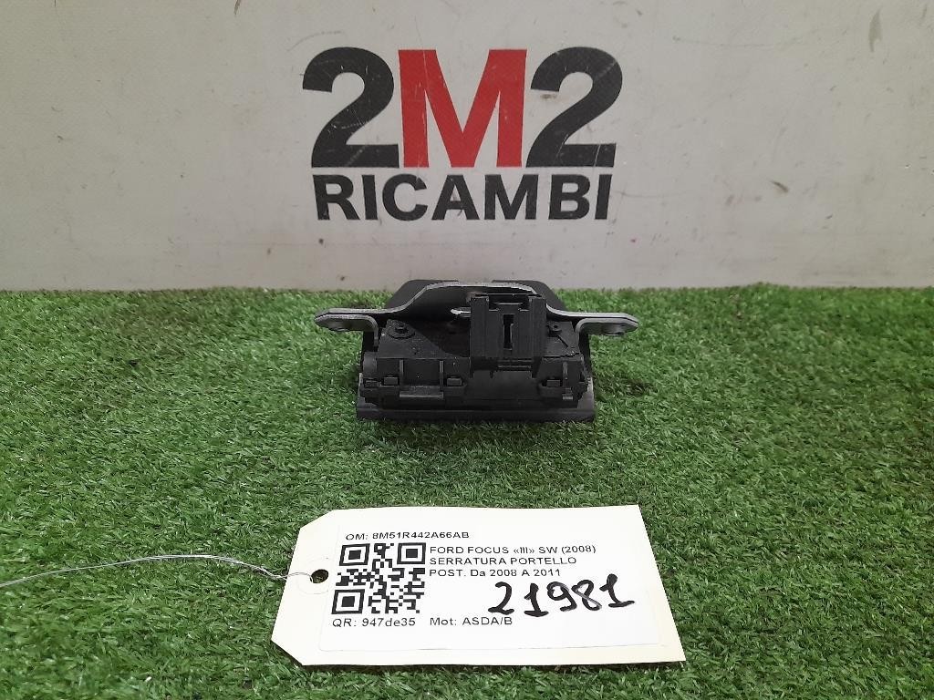 Serratura Portello POST 8M51R442A66AB Ford Focus III SW 2008