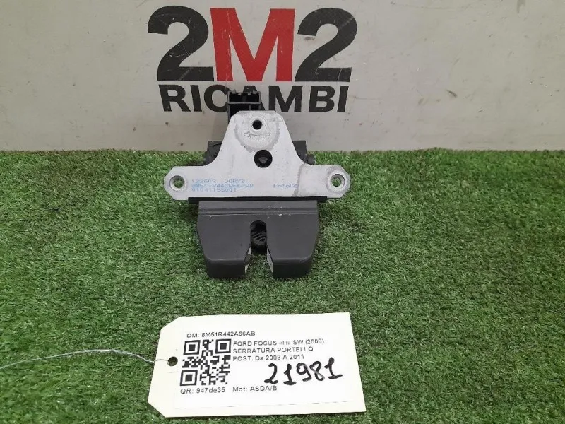Serratura Portello POST 8M51R442A66AB Ford Focus III SW 2008