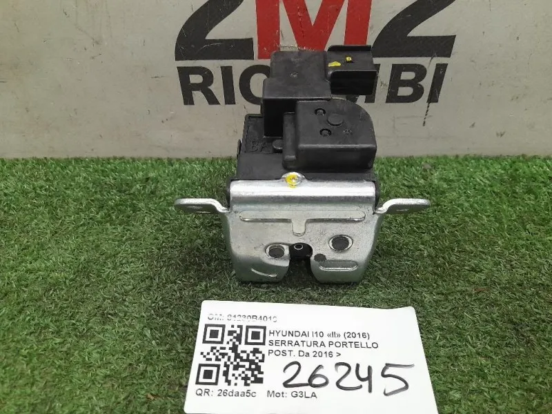 Serratura Portello POST 81230B4010 Hyundai I10 II 2016