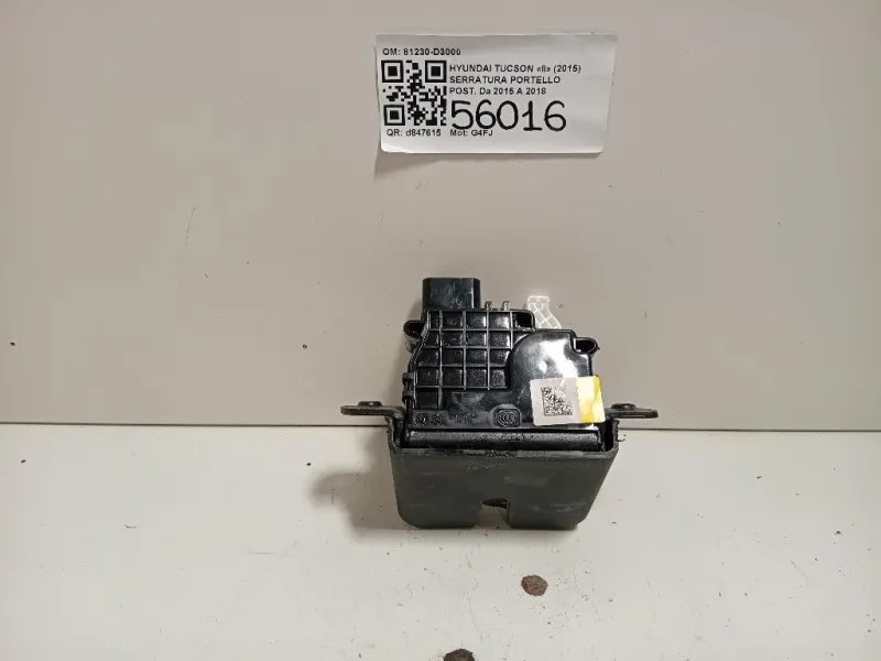 Serratura Portello POST 81230-D3000 Hyundai Tucson II 2015
