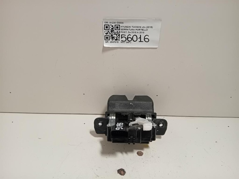Serratura Portello POST 81230-D3000 Hyundai Tucson II 2015