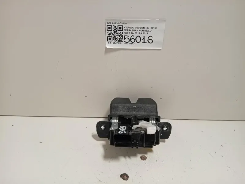 Serratura Portello POST 81230-D3000 Hyundai Tucson II 2015