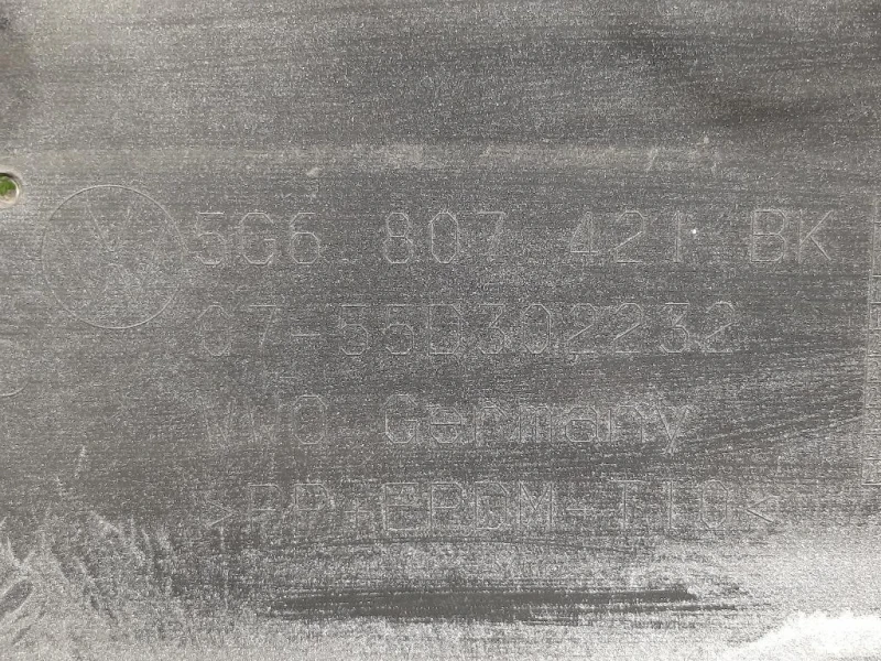 Paraurti POST 5G6807421 Volkswagen GOLF VII 2017