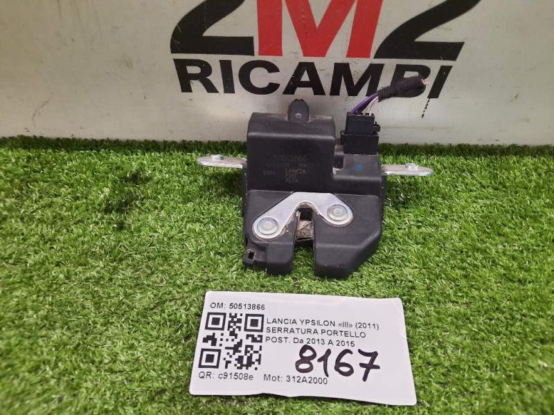 Serratura Portello POST 50513866 Lancia Ypsilon III 2011