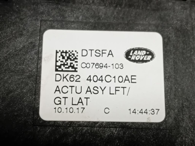 Serratura Portello POST DK62 404C10 AE Land Rover Range Rover Sport III 2014