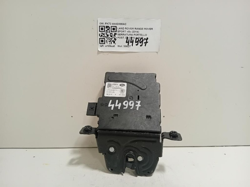 Serratura Portello POST FK72-A442A66AC Land Rover Range Rover Sport III 2014
