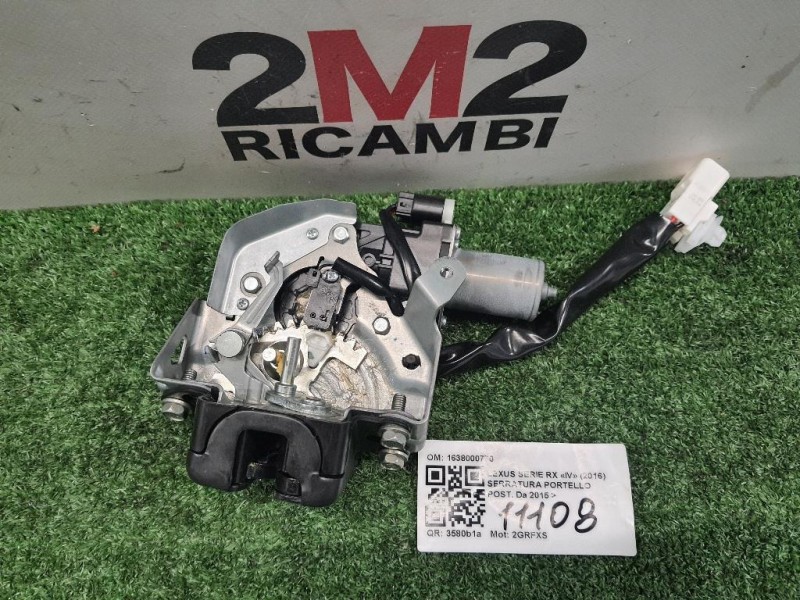Serratura Portello POST 1638000770 Lexus Serie RX IV 2016