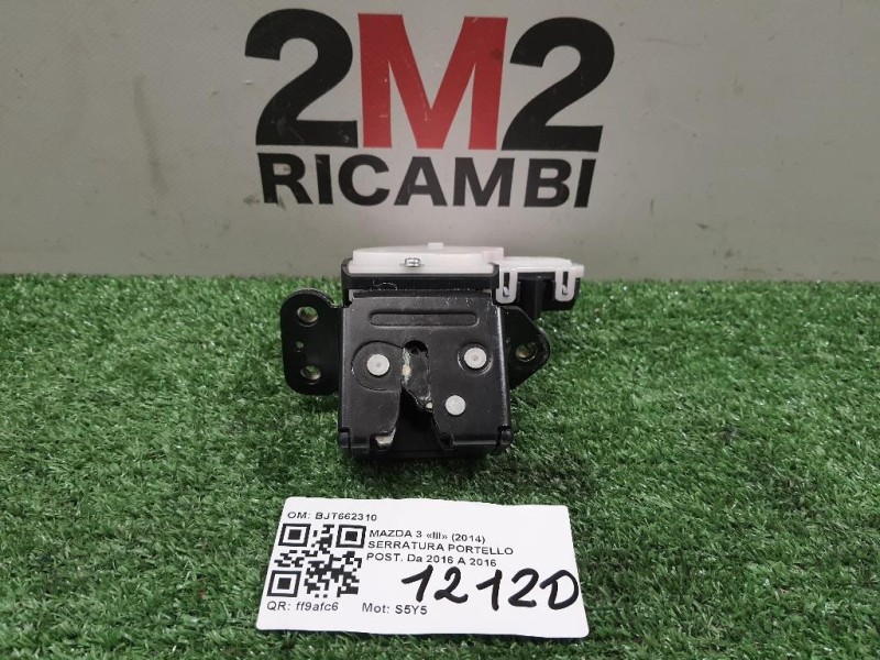 Serratura Portello POST BJT662310 Mazda 3 III 2014