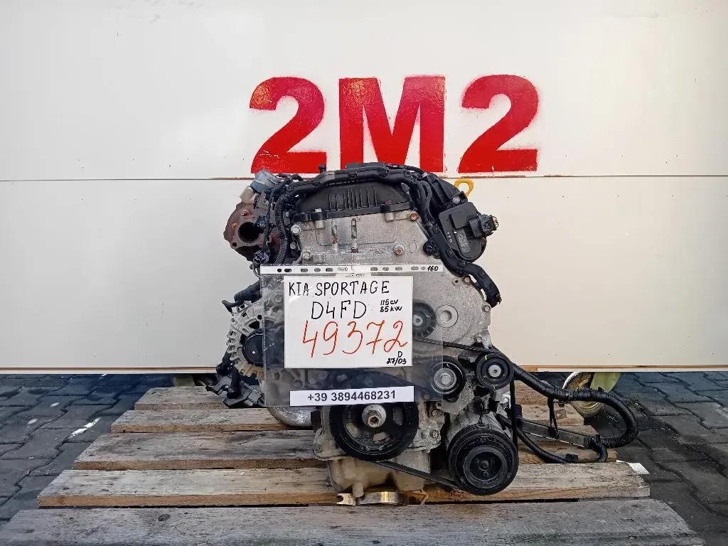 Motore Completo EURO 5 D4FD 115 CV 85 KW Kia Sportage III 2010