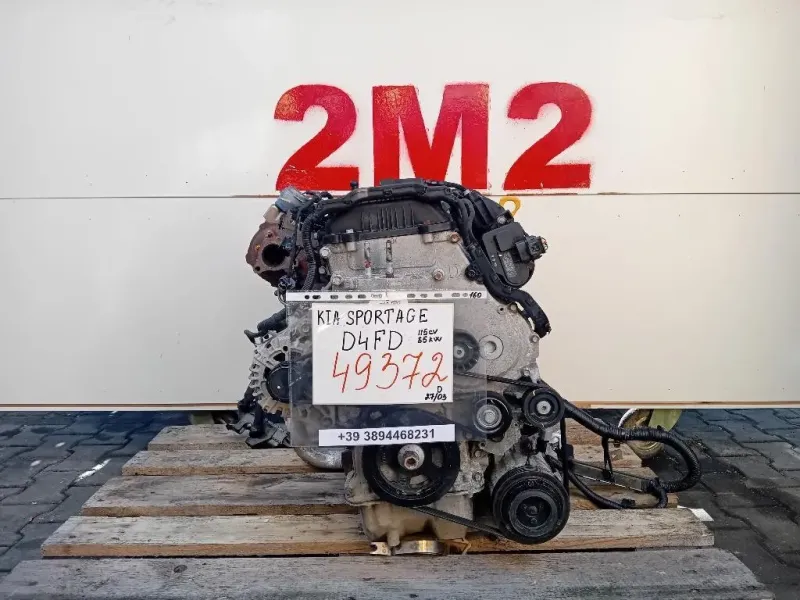 Motore Completo EURO 5 D4FD 115 CV 85 KW Kia Sportage III 2010