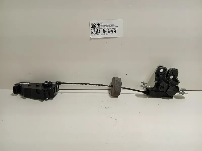 Serratura Portello POST A204 750 0060 Mercedes Classe ML W166 2012