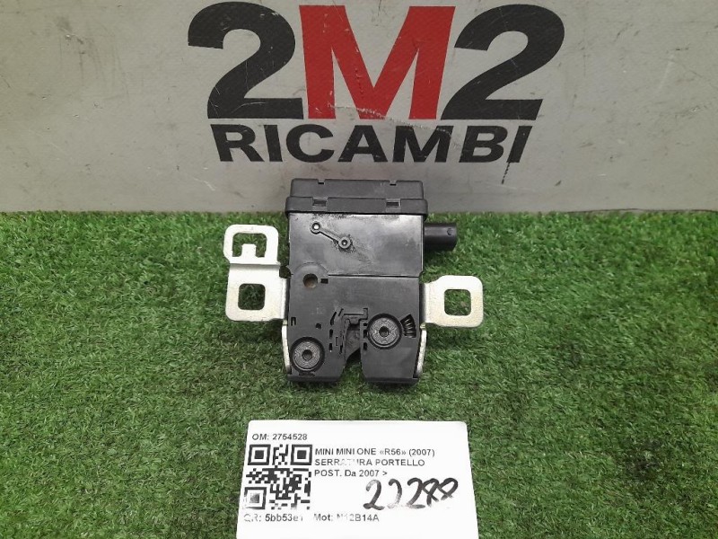 Serratura Portello POST 2754528 Mini MINI ONE R56 2007