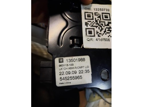 Serratura Portello POST 13501988 Opel Insignia A 2009