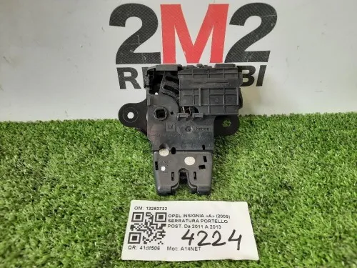 Serratura Portello POST 13501988 Opel Insignia A 2009