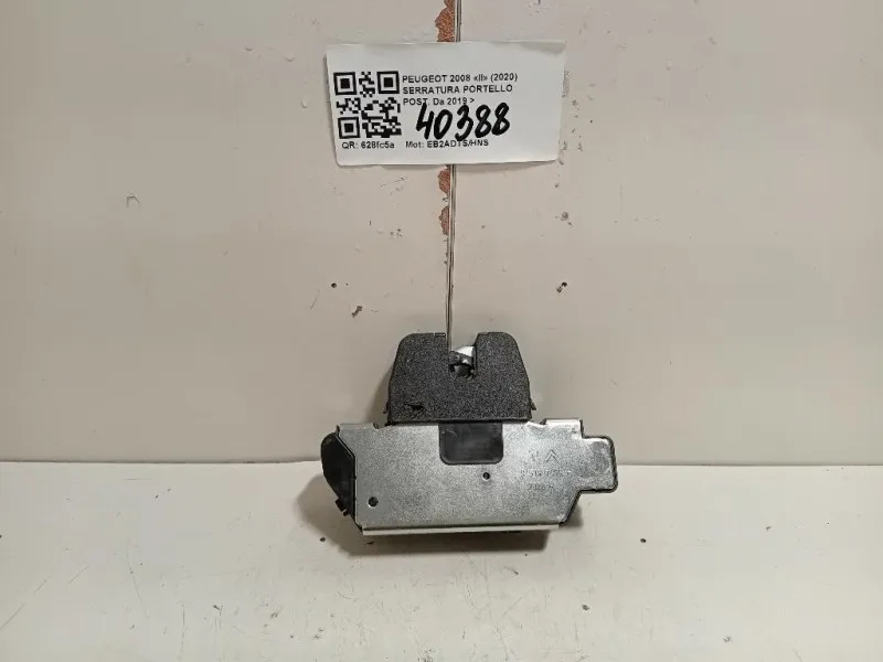 Serratura Portello POST Peugeot 2008 II 2020