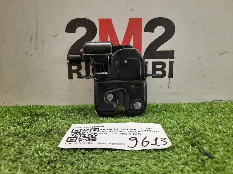 Serratura Portello POST 846300003R Renault Mégane III SW 2009
