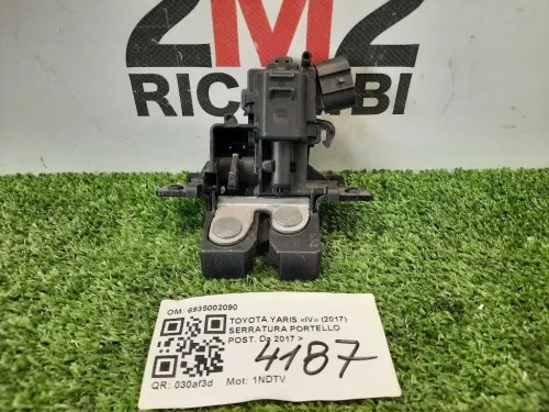 Serratura Portello POST 6935002090 Toyota Yaris IV 2017