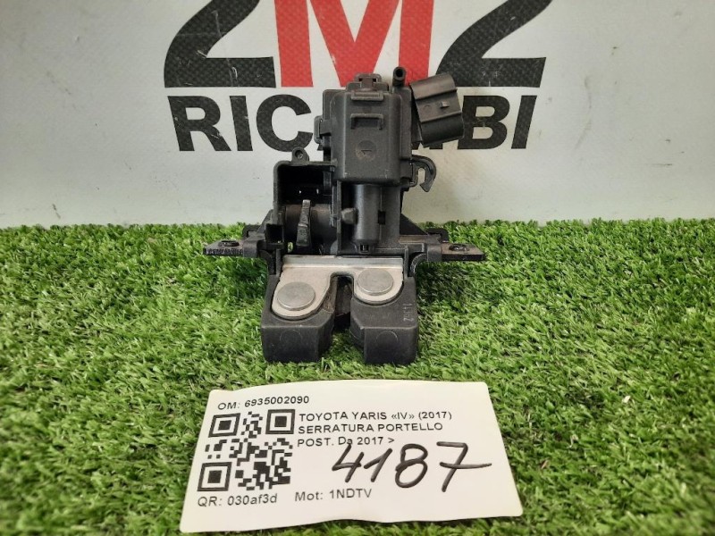 Serratura Portello POST 6935002090 Toyota Yaris IV 2017