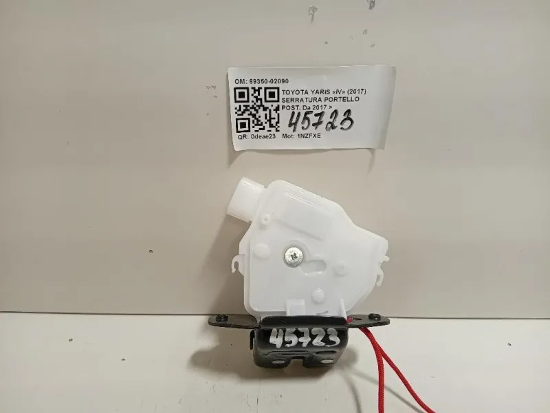 Serratura Portello POST 69350-02090 Toyota Yaris IV 2017