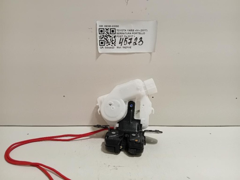 Serratura Portello POST 69350-02090 Toyota Yaris IV 2017