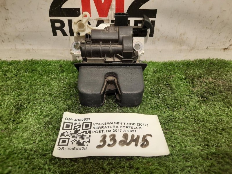 Serratura Portello POST A102523 Volkswagen T-roc 2017