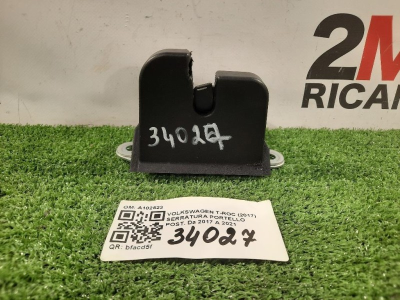 Serratura Portello POST A102523 Volkswagen T-roc 2017