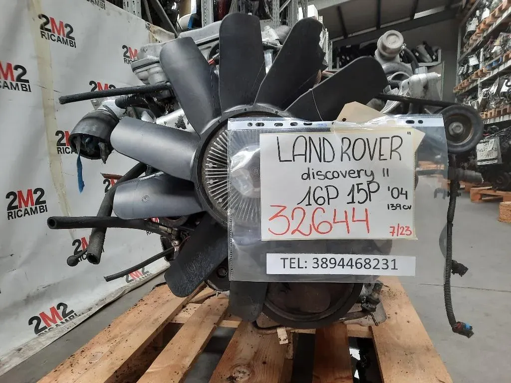 Motore Completo 16P 15P 139CV 95KW Land Rover Discovery II 1999