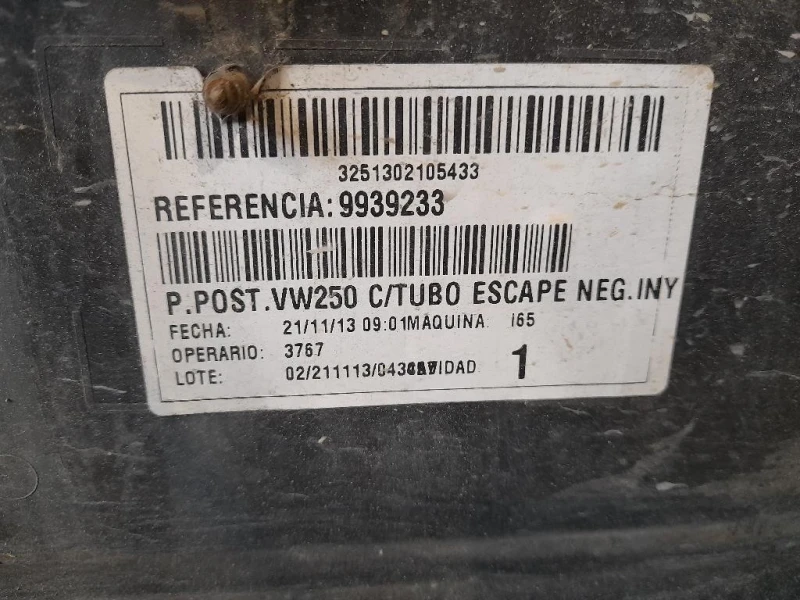 Paraurti POST 6R6 807 417 Volkswagen POLO VI 2009