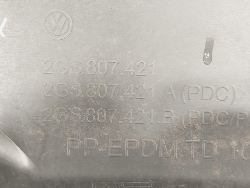 Paraurti POST 2GS 807 421 Volkswagen POLO VII 2017