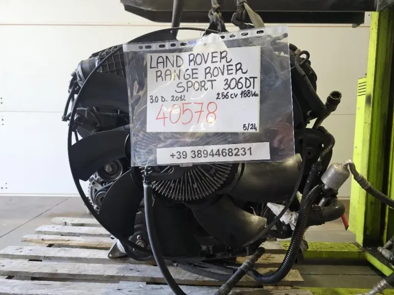 Motore Completo 306DT 256 CV 188 KW Land Rover Range Rover Sport II 2009