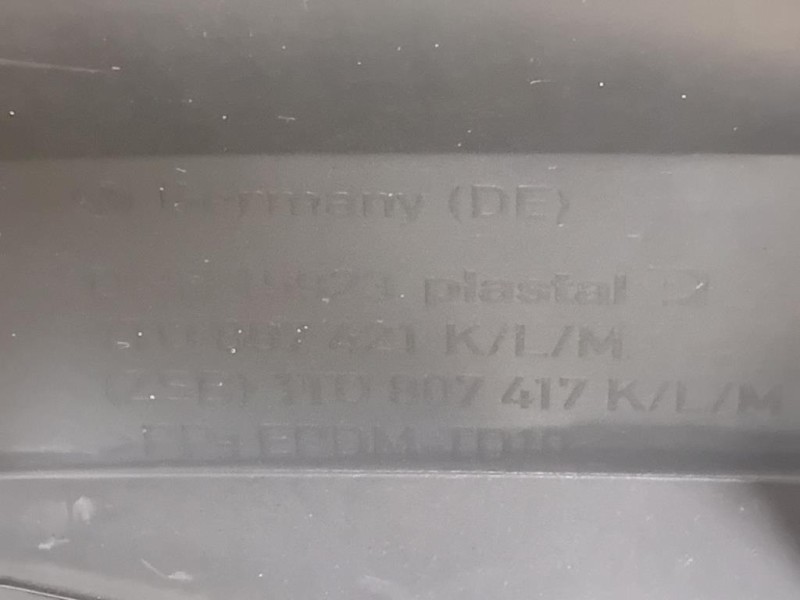 Paraurti POST 1T0807421 Volkswagen Touran III 2010