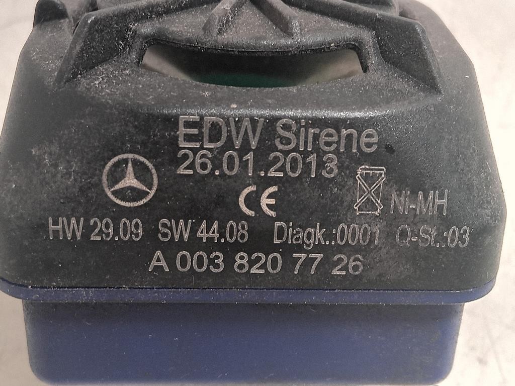 Sirena Allarme Antifurto A0038207726 Mercedes Classe E W212 2013