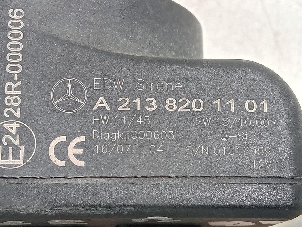 Sirena Allarme Antifurto A2138201101 Mercedes Classe GLE W166 2015