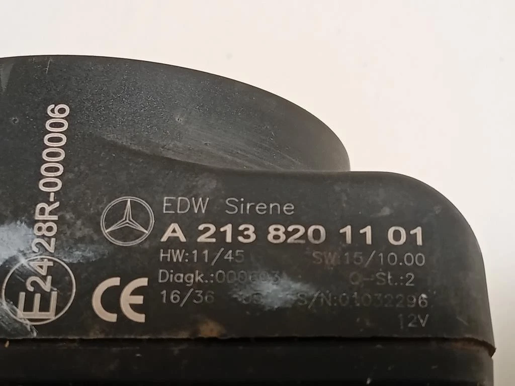 Sirena Allarme Antifurto A 213 820 11 01 Mercedes Classe GLE W166 2015