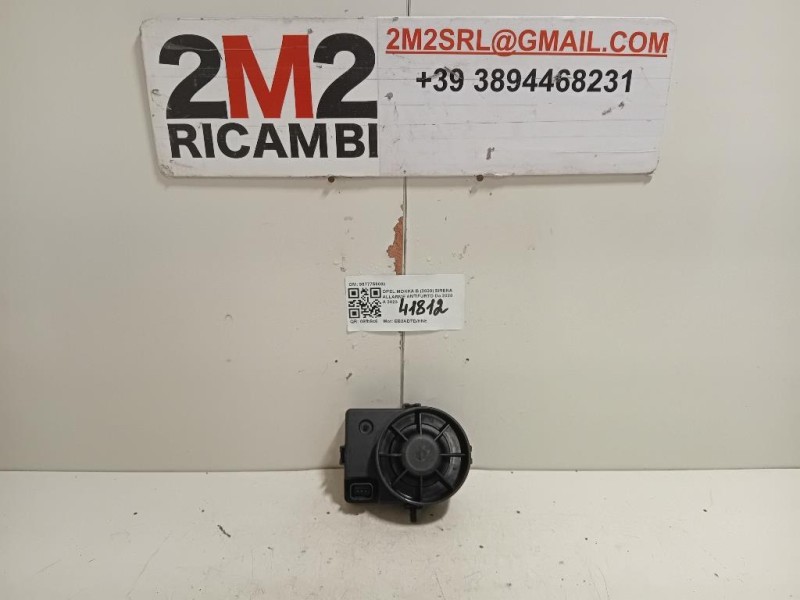 Sirena Allarme Antifurto 9677756080 Opel Mokka B 2020