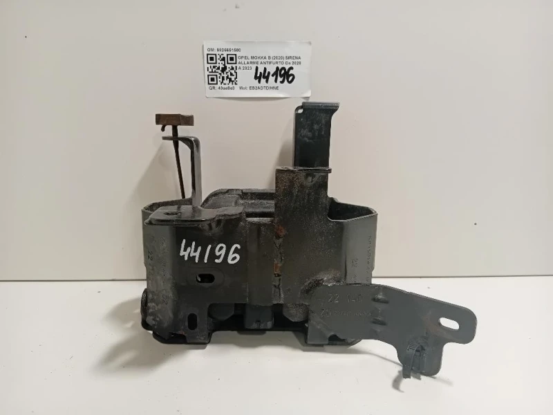 Sirena Allarme Antifurto 9826651580 Opel Mokka B 2020