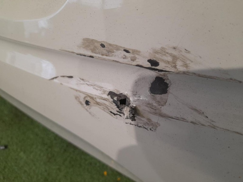 Paraurti POST 1S6807421 Volkswagen UP 2012